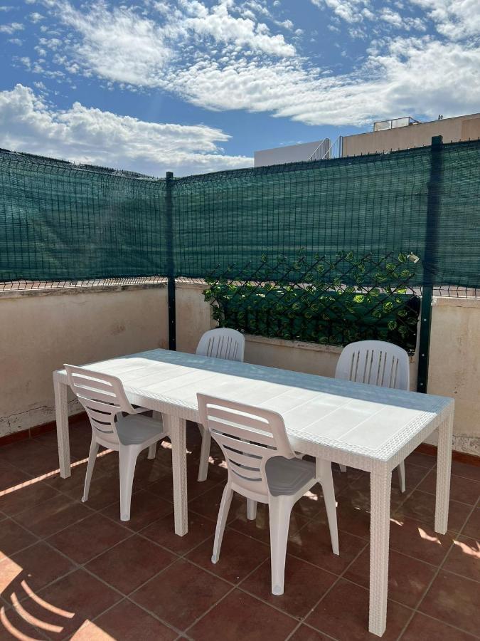 Atico Duplex Con Vista Mar Y Terraza Privada A 200M De La Playa Hasta 6 Personas Lejlighed Garrucha Eksteriør billede