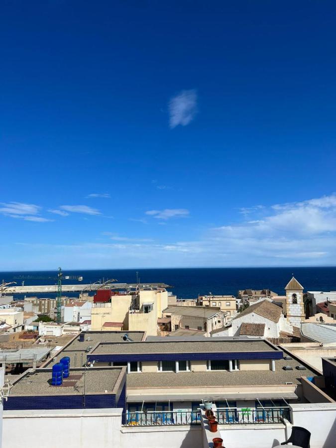 Atico Duplex Con Vista Mar Y Terraza Privada A 200M De La Playa Hasta 6 Personas Lejlighed Garrucha Eksteriør billede