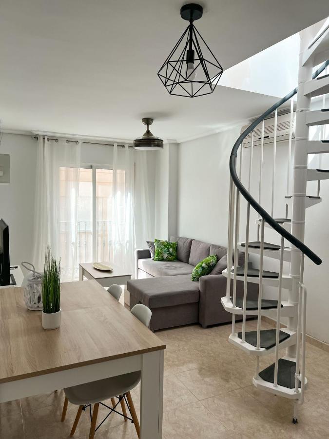 Atico Duplex Con Vista Mar Y Terraza Privada A 200M De La Playa Hasta 6 Personas Lejlighed Garrucha Eksteriør billede